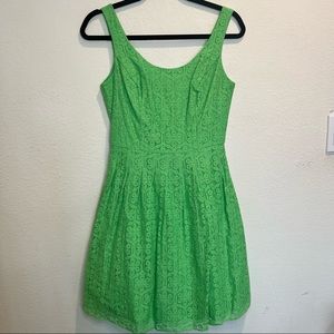 Lilly Pulitzer Green Lace Dress